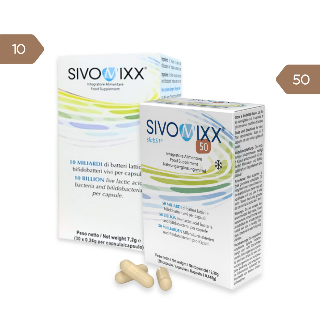 Test Bundle CAPS Sivomixx® 10 und Sivomixx® 50 Kapseln